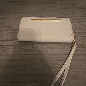 STEVE MADDEN ZIPPER  WALLET WRISTLET CLUTCH Mint Green